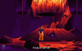 The Location of the Blue Crystal.