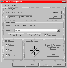 Velocity 128 - Settings